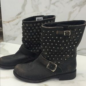Frye Studded Boots